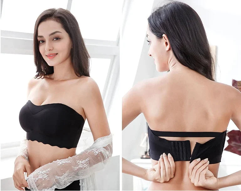 Filifit Ice Silk Non-Slip Tube Top Bra