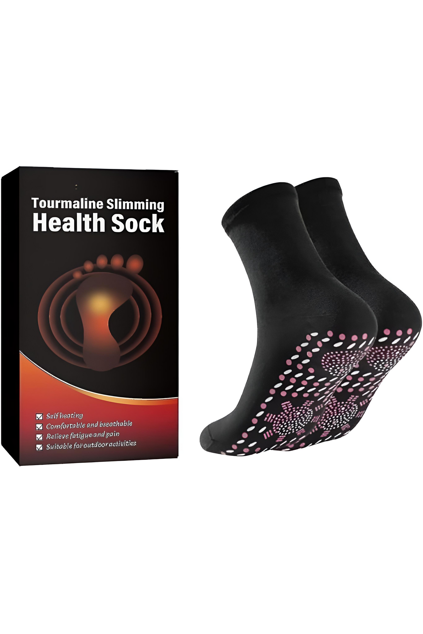 HERNES Tourmaline Slimming Health Socks